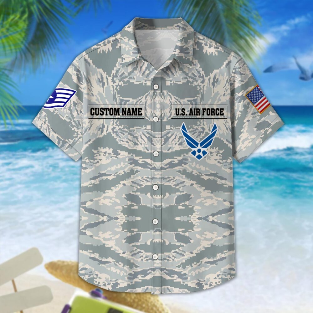 US Air Force , E 9 Air Force Command Chief Master Sergeant - Hawaii Shirt - Image 3