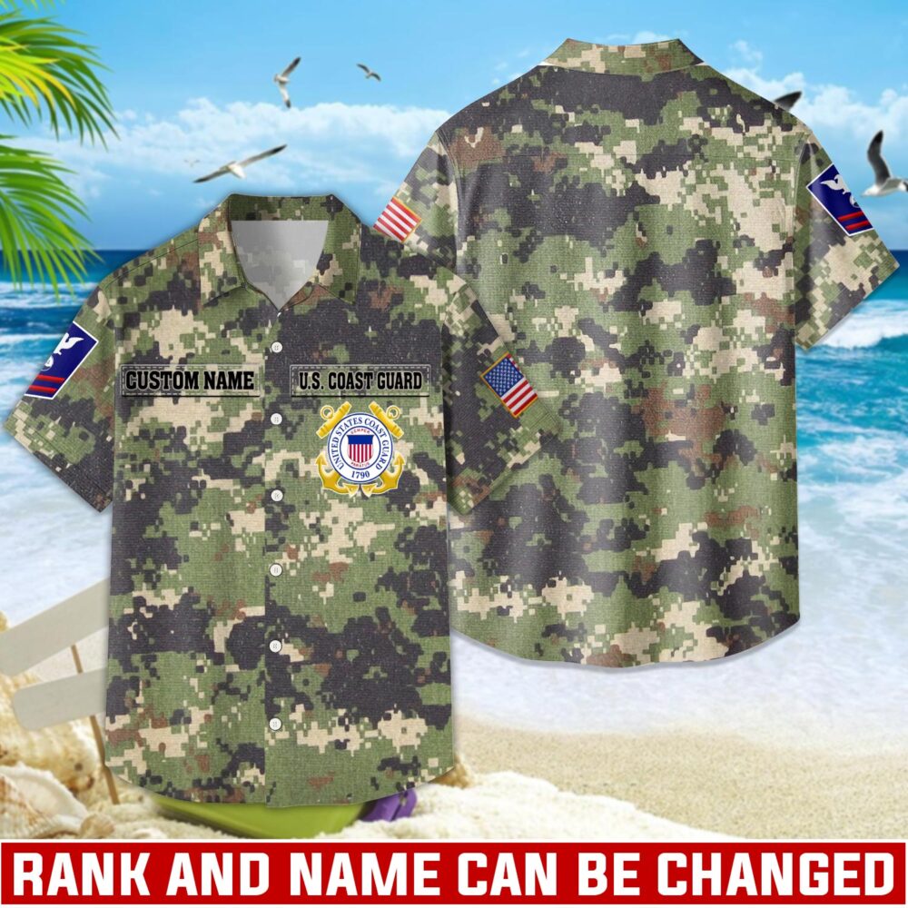 US Coast Guard, Always Remember, Never Forget - Hawaii Shirt
