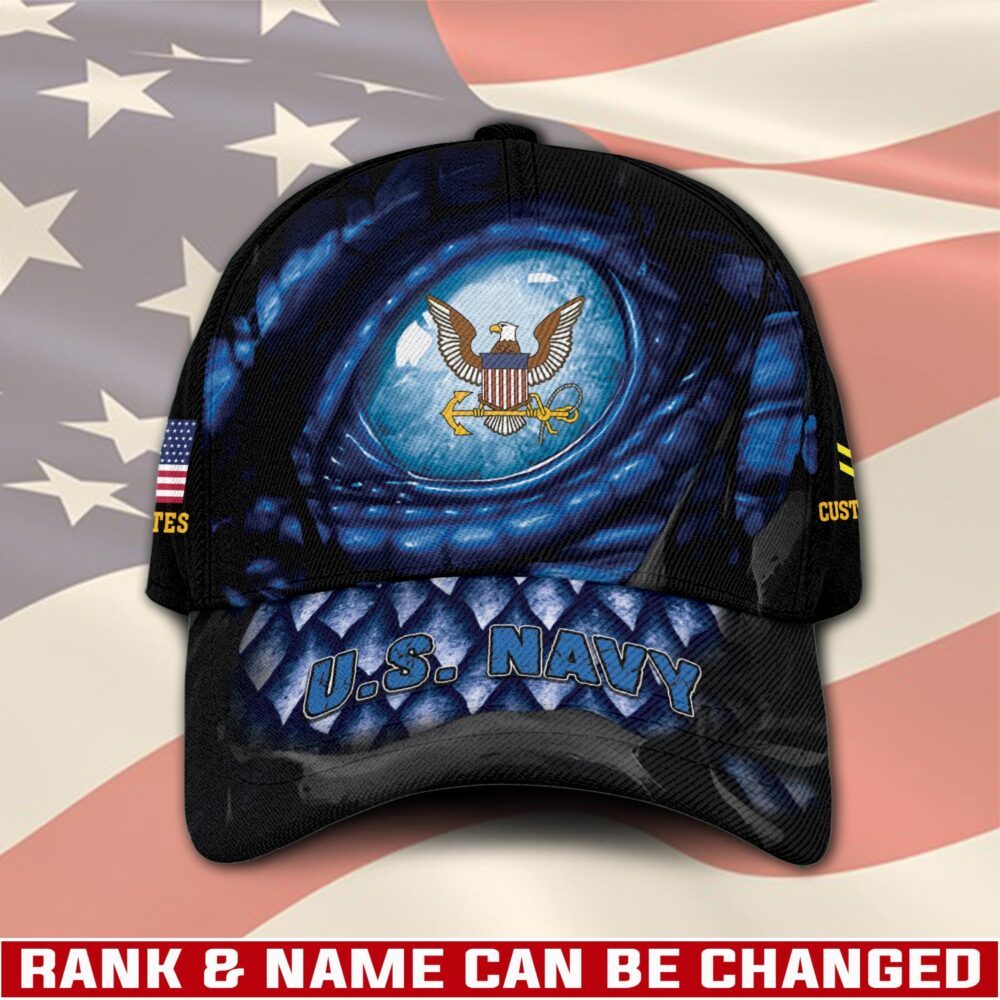 US Navy, By Sea, Air and Land - Classic Cap