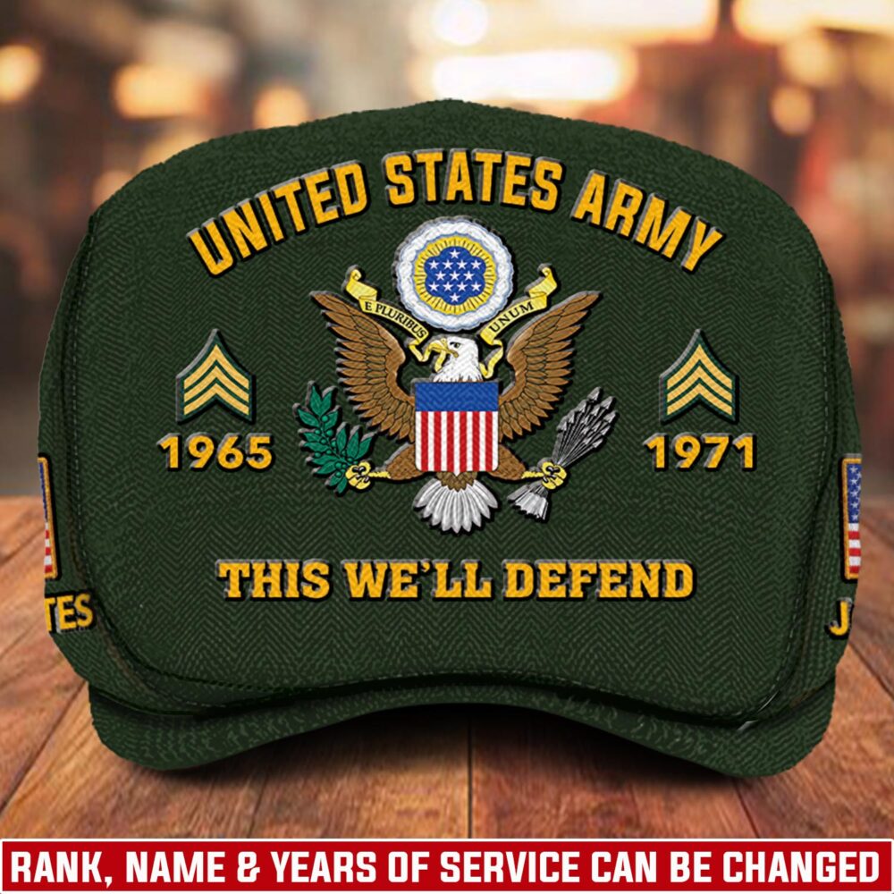 US Army, Duty, Honor, Country - Jeff Cap