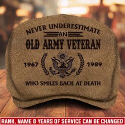 US Army, Proud Veteran - Jeff Cap