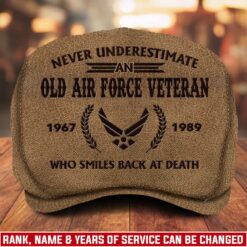 US Air Force , Service Before Self - Jeff Cap