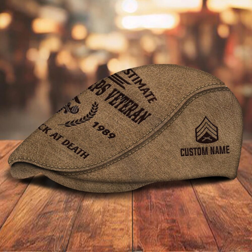 US Marine Corps, E 5 Marines Sergeant - Jeff Cap - Image 2