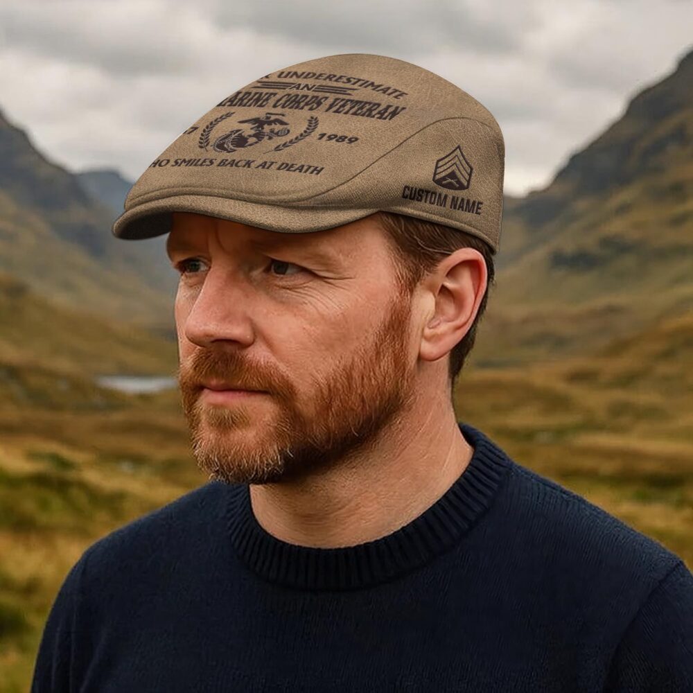 US Marine Corps, E 5 Marines Sergeant - Jeff Cap - Image 4