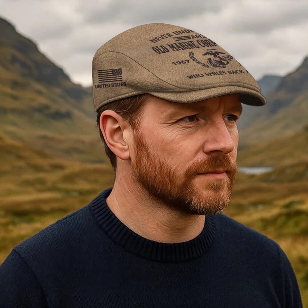 US Marine Corps, E 5 Marines Sergeant - Jeff Cap - Image 6