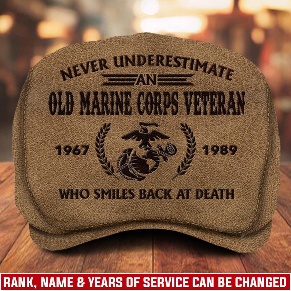 US Marine Corps, E 5 Marines Sergeant - Jeff Cap