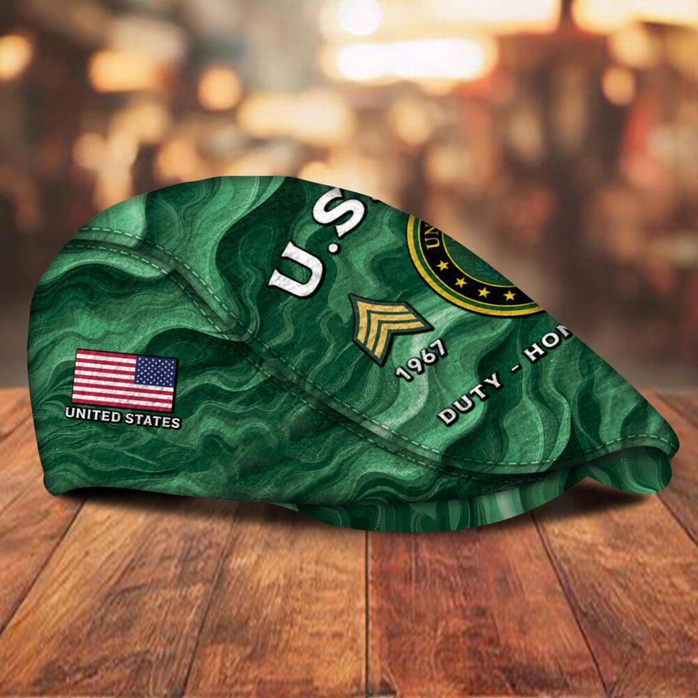 US Army, E 5 Army Sergeant - Jeff Cap - Image 3