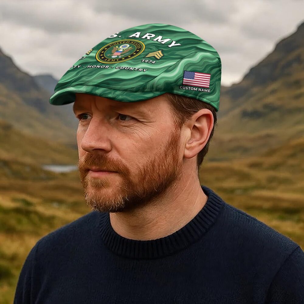 US Army, E 5 Army Sergeant - Jeff Cap - Image 4