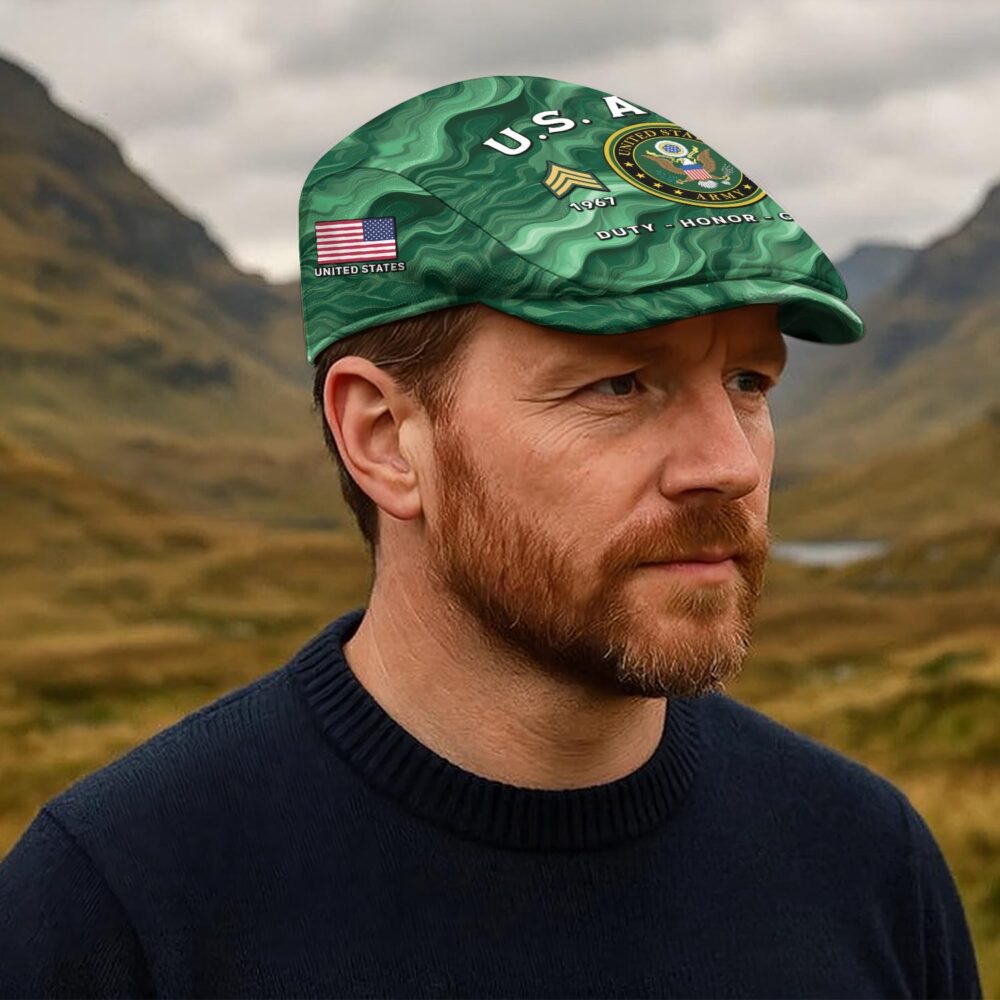 US Army, E 5 Army Sergeant - Jeff Cap - Image 6