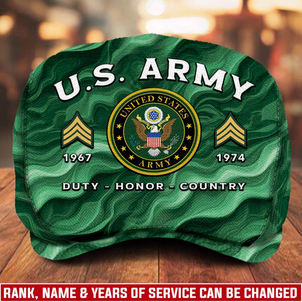 US Army, E 5 Army Sergeant - Jeff Cap
