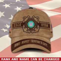 US Coast Guard, E 7 Red - Classic Cap