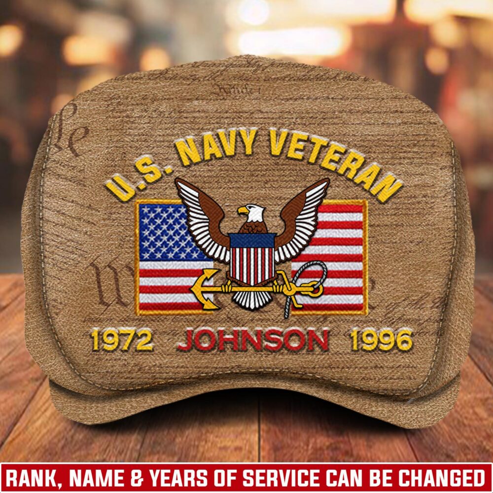 US Navy, Duty, Honor, Country - Jeff Cap
