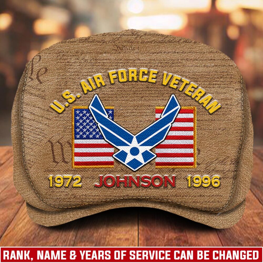 US Air Force , American By Birth, Veteran By Choice - Jeff Cap