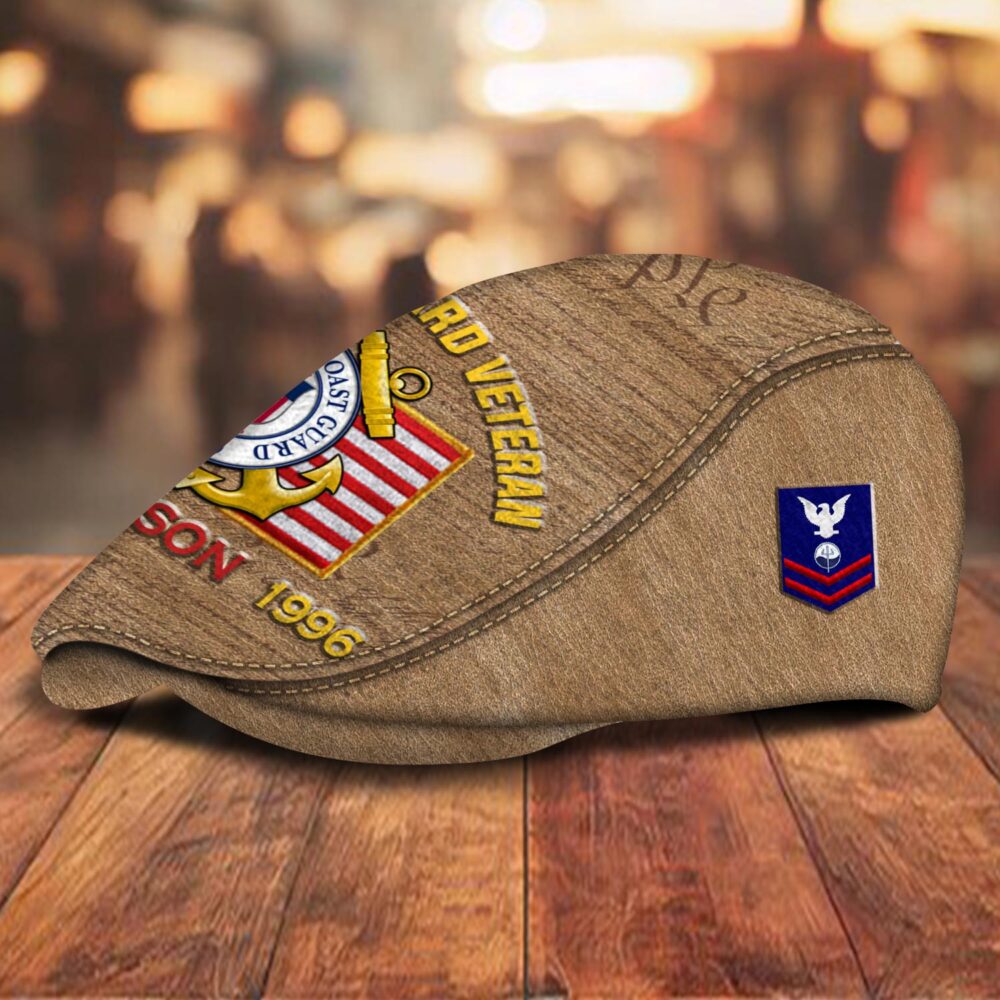 US Coast Guard, E 6 Red - Jeff Cap - Image 2