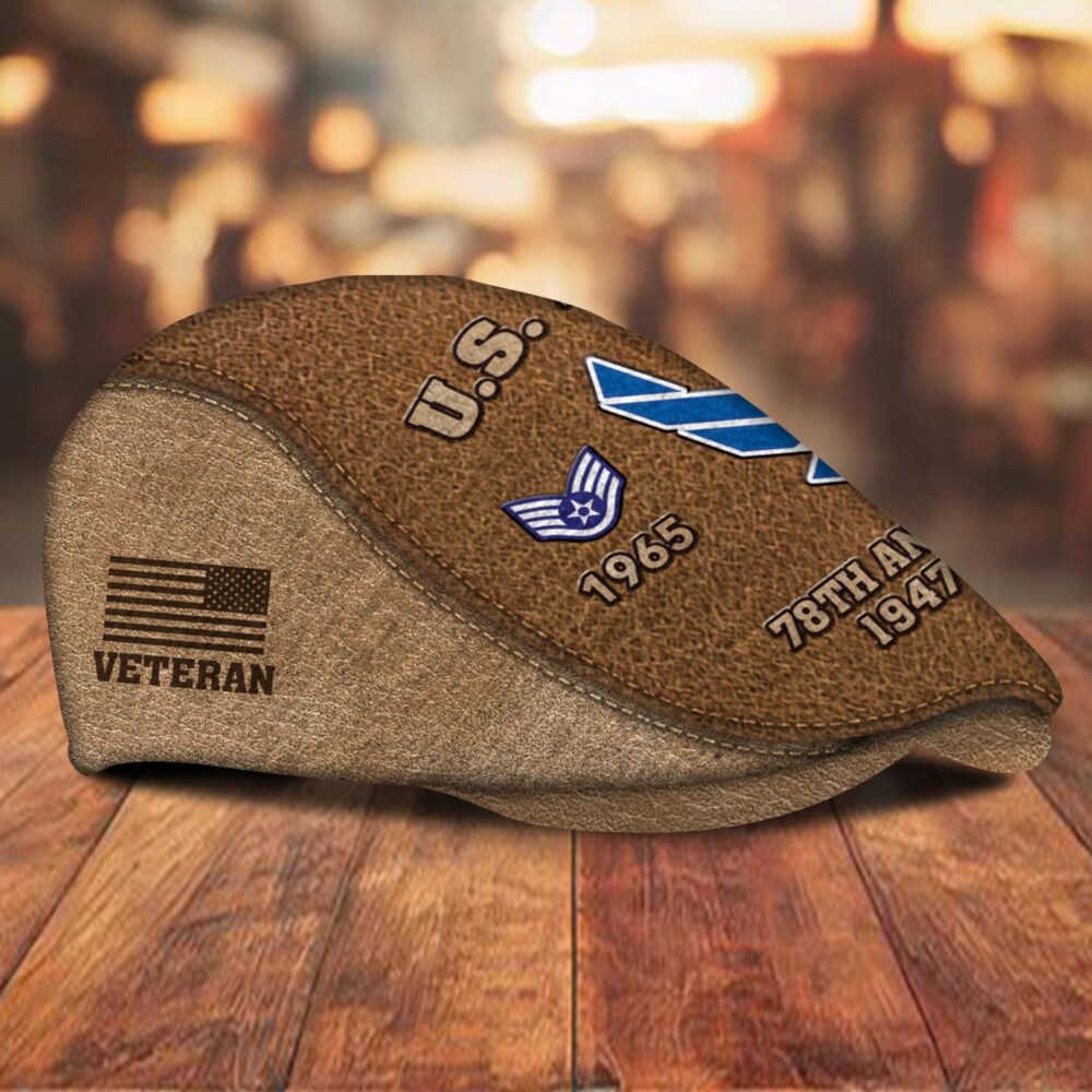 US Air Force , E 3 Air Force Airman First Class - Jeff Cap - Image 3