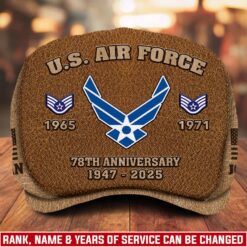 US Air Force , E 3 Air Force Airman First Class - Jeff Cap