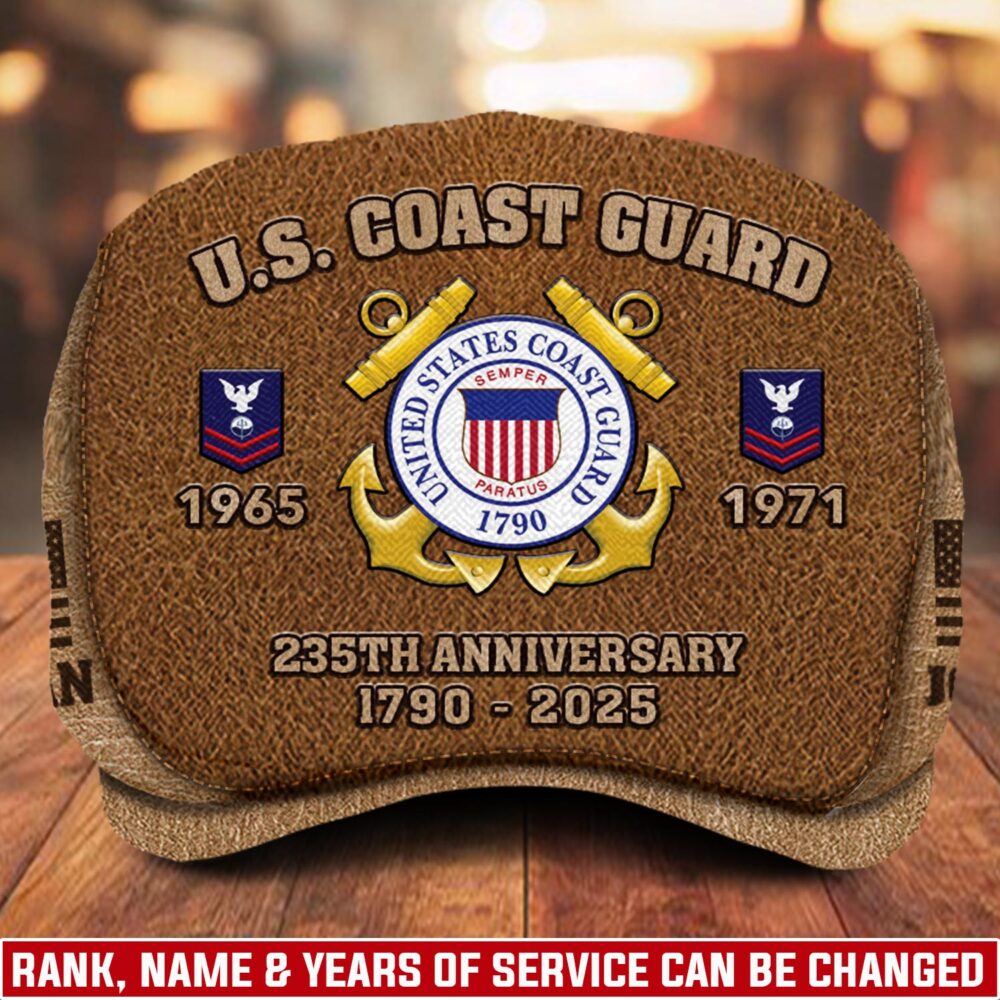 US Coast Guard, E 4 Red - Jeff Cap