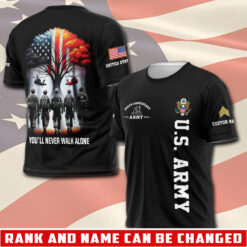 US Army, E 4 Army Specialist - T-Shirt