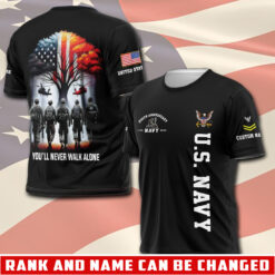 US Navy, Honoring All Who Served - T-Shirt