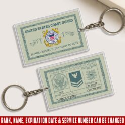 US Coast Guard - Acrylic Keychain