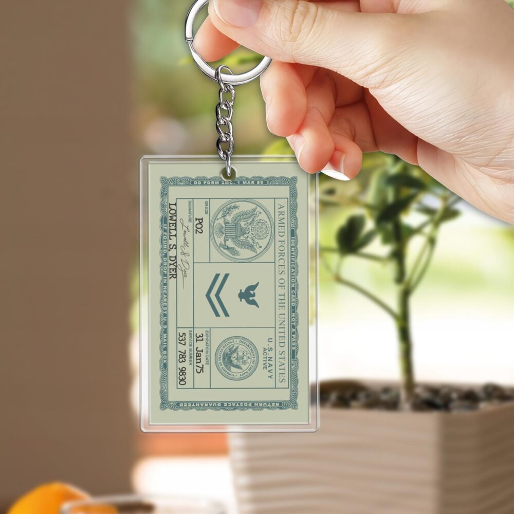 US Navy - Acrylic Keychain - Image 2