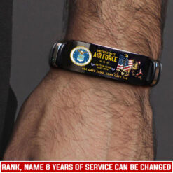 US Air Force , Land Of The Free, Because Of The Brave - Bracelet