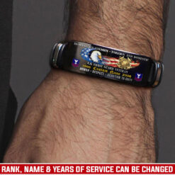 US Coast Guard, Land Of The Free, Because Of The Brave - Bracelet