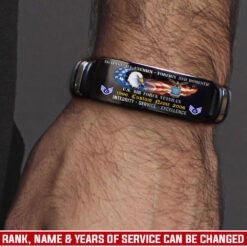 US Air Force , E 4 Air Force Sergeant - Bracelet