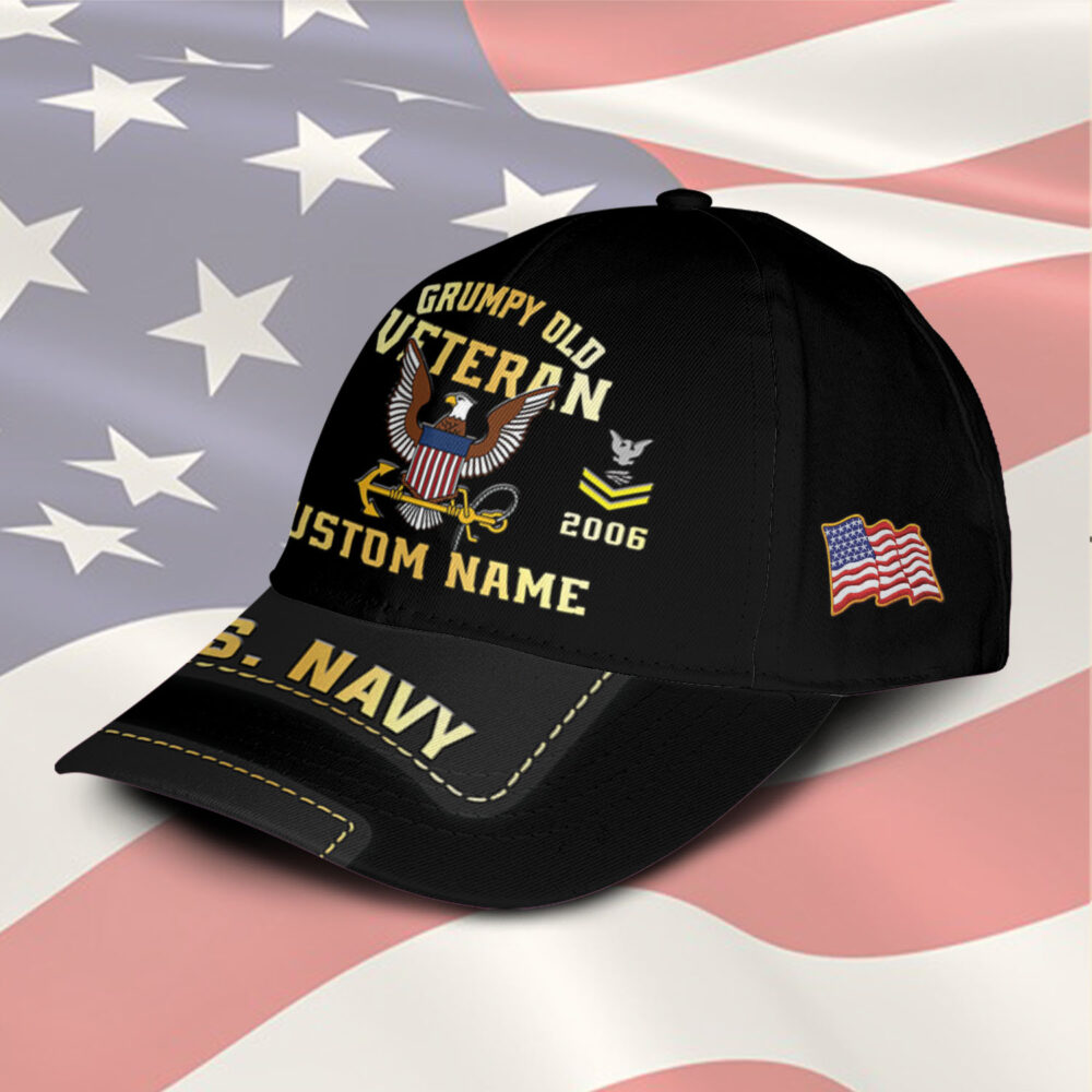 US Navy, Remember - Honor - Respect - Classic Cap - Image 2