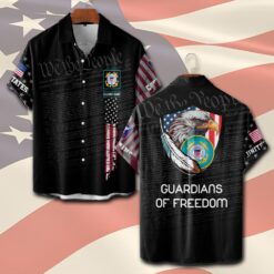 US Coast Guard, Always Remember, Never Forget - Short Sleeve Button Shirt