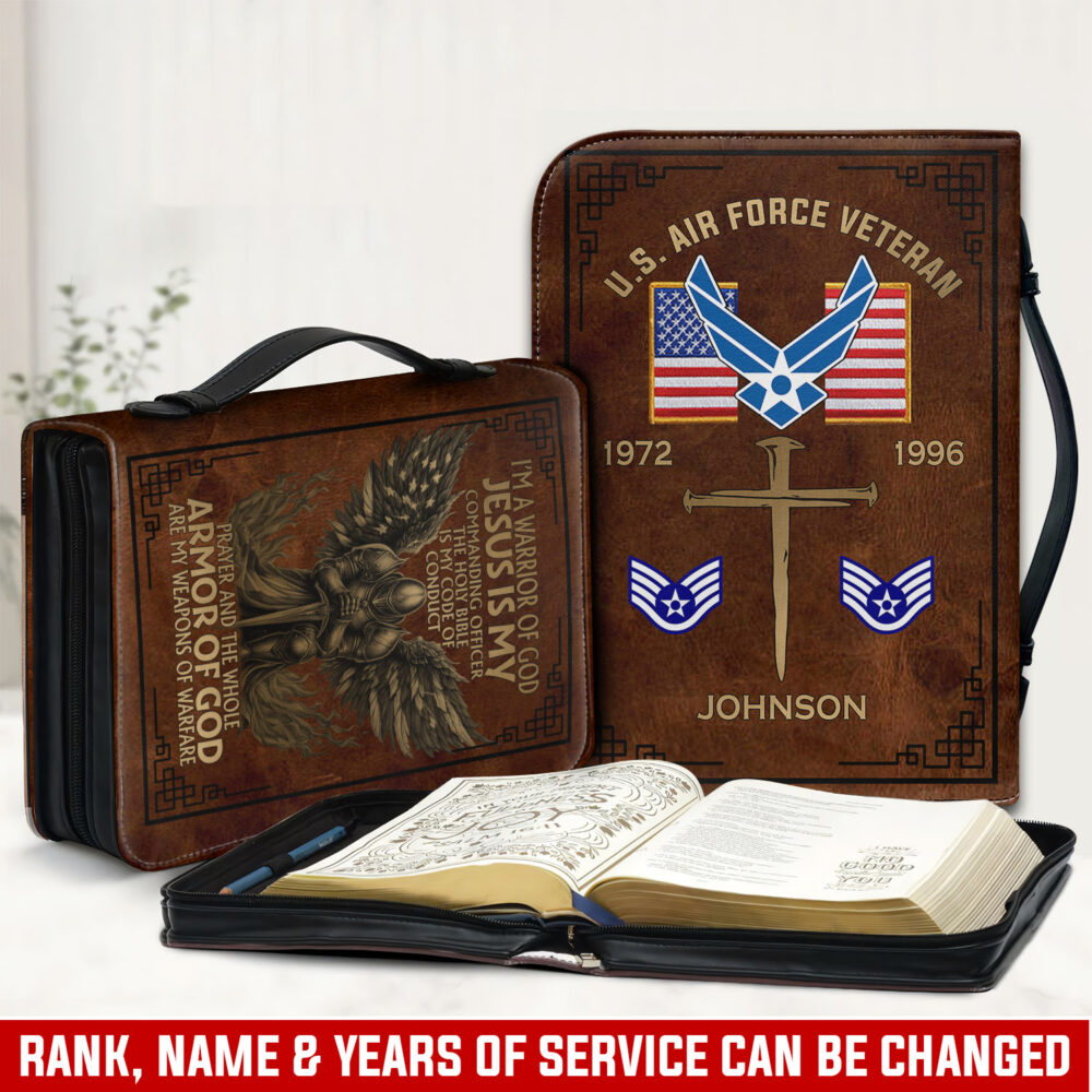 US Air Force , Honor The Fallen - Bible Cover XL
