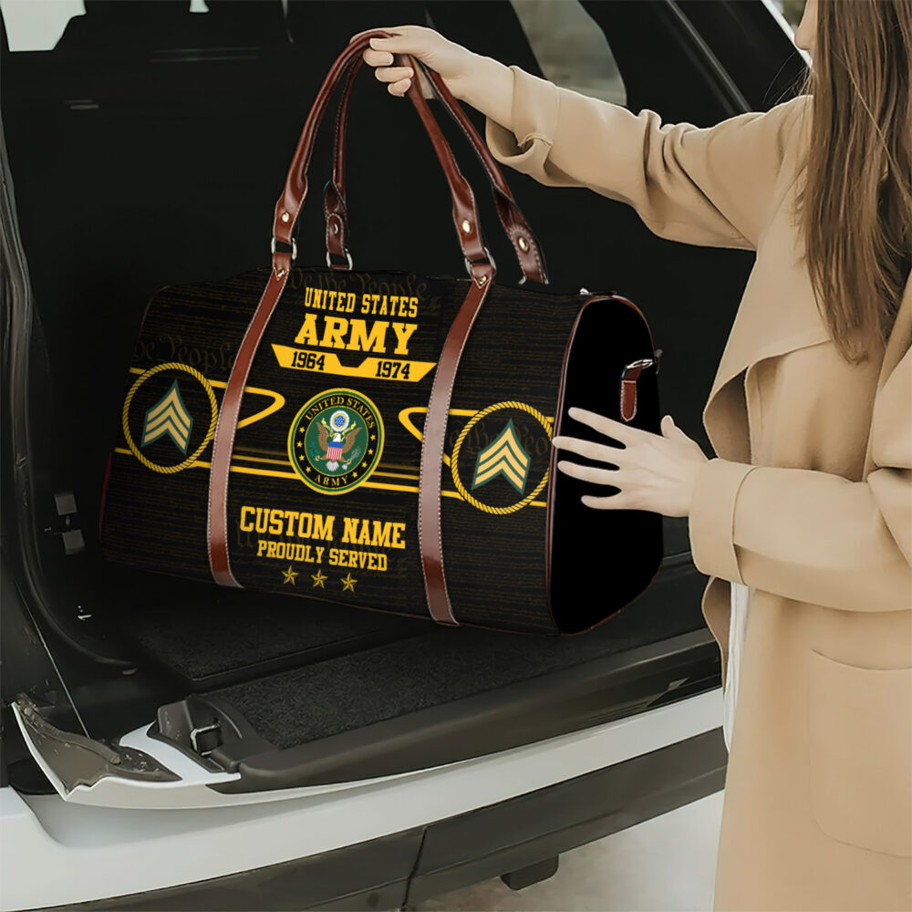 US Army, E 9 Army Sergeant Major - Travel Bag - Size L: 20.4 x 9.4 x 10.2 inches - Image 2