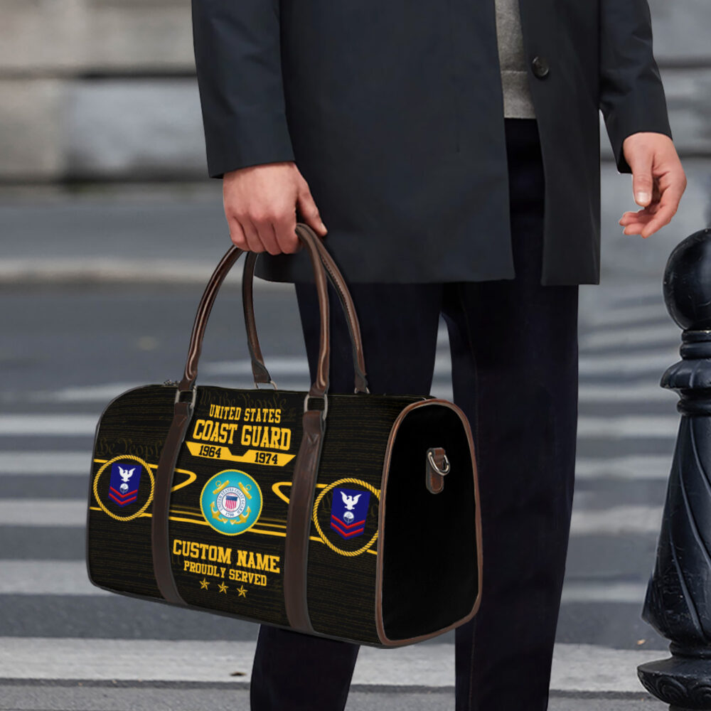 US Coast Guard, Freedom Isn't Free - Travel Bag - Size L: 20.4 x 9.4 x 10.2 inches - Image 4
