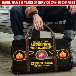 US Marine Corps, All Gave Some, Some Gave All - Travel Bag - Size L: 20.4 x 9.4 x 10.2 inches