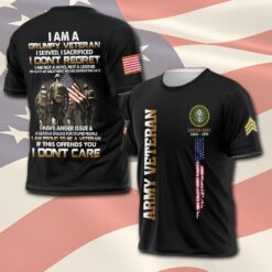 US Army, Always Remember, Never Forget - T-Shirt
