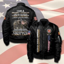 US Marine Corps, E 8 Marines First Sergeant - Bomber Jacket