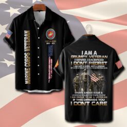 US Marine Corps, First to Fight - Short Sleeve Button Shirt