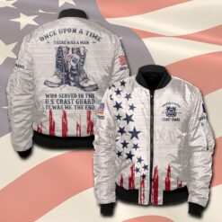 US Coast Guard, E 9 Gold - Bomber Jacket