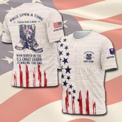 US Coast Guard, Land Of The Free, Because Of The Brave - T-Shirt