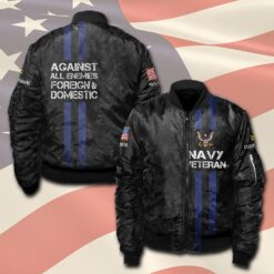 US Navy, I Walked The Walk - Bomber Jacket