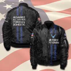 US Air Force , E 7 Air Force First Sergeant - Bomber Jacket