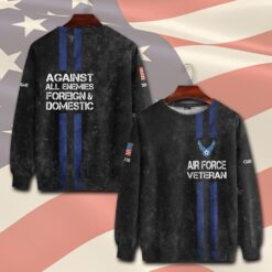 US Air Force , Land Of The Free, Because Of The Brave - Sweatshirt