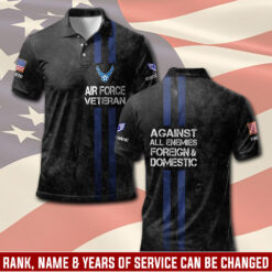 US Air Force , Honor, Duty, Service - Polo Shirt