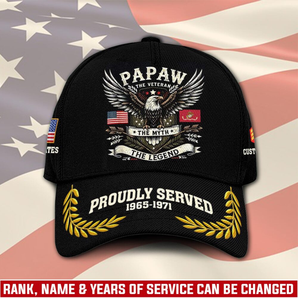 US Marine Corps, E 8 Marines Master Sergeant - Classic Cap