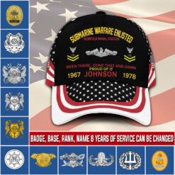 Navy Badge, Always Remember, Never Forget - Classic Cap
