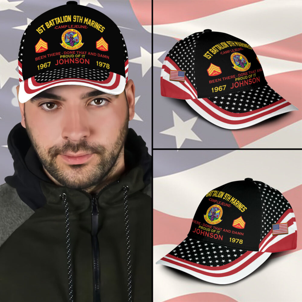 Marine Battalion, I Walked The Walk - Classic Cap - Image 3