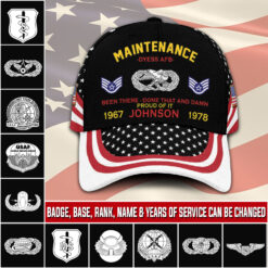 Air Force Badge, Service Before Self - Classic Cap