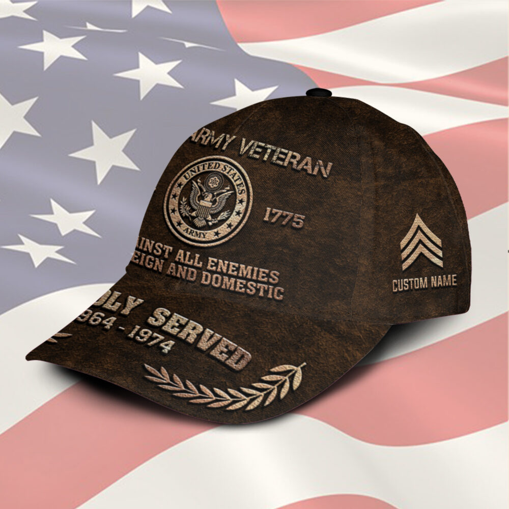 US Army, E 9 Army Sergeant Major - Classic Cap - Image 2