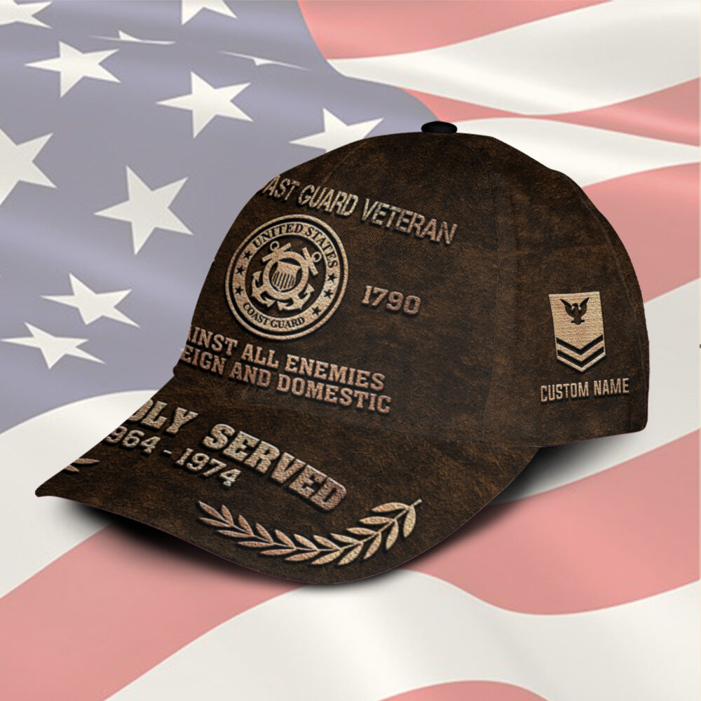 US Coast Guard, E 3 Blue - Classic Cap - Image 2
