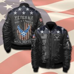 US Air Force , E 3 Air Force Airman First Class - Bomber Jacket